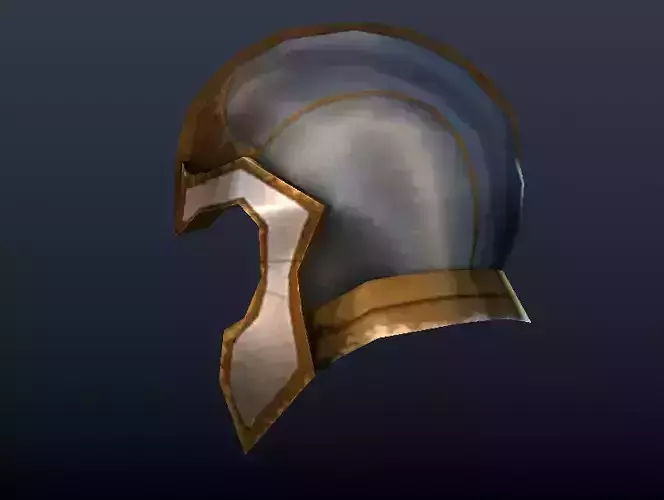  Futuristic Medieval Helmet