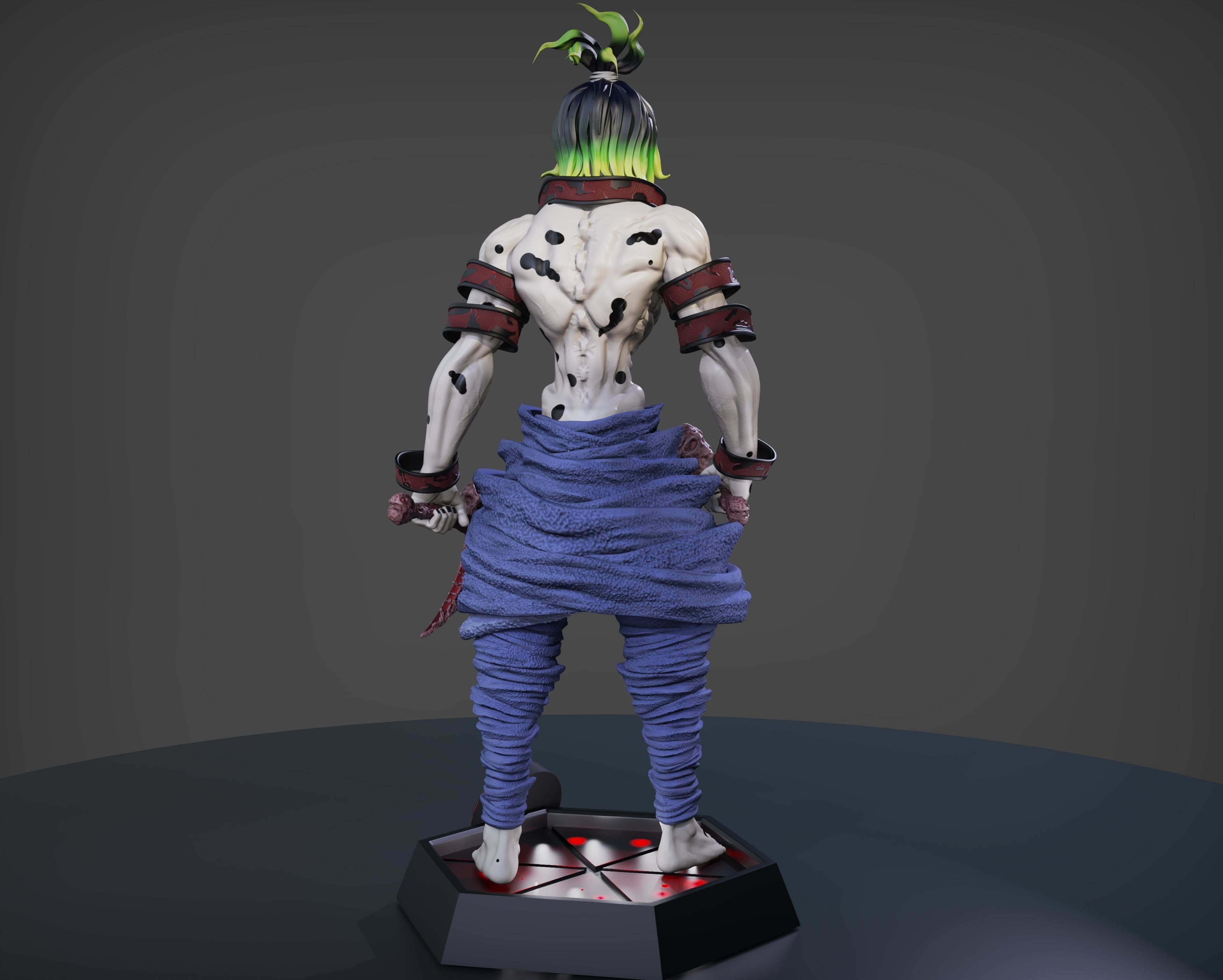 Gyutaro Shabana 3D print model_4