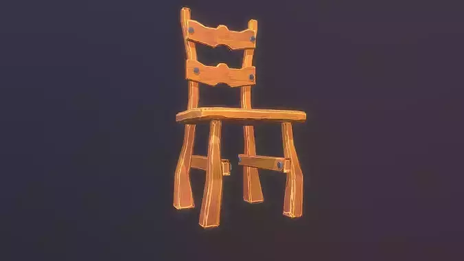 Stylize Chair Free 3D model