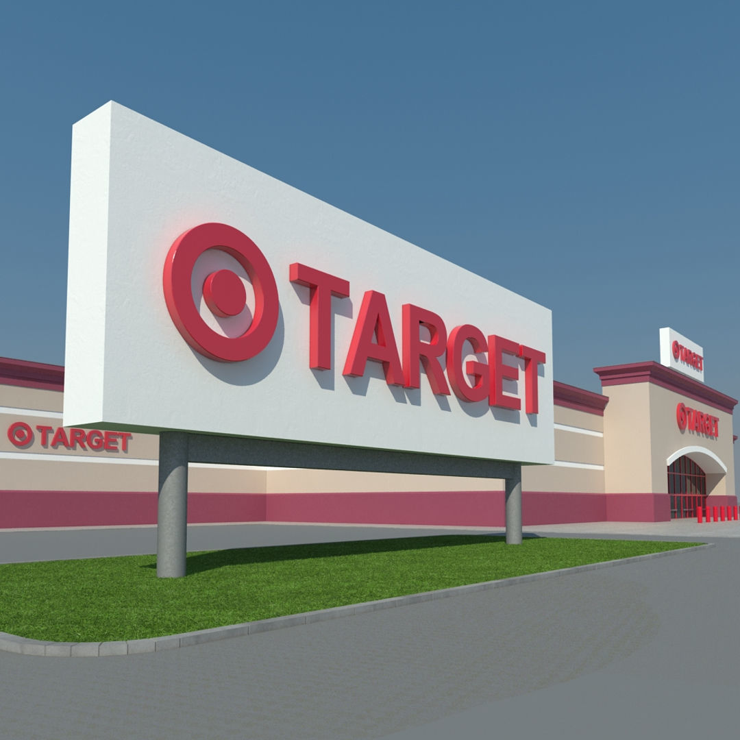 Target Retail Store 3D model_2