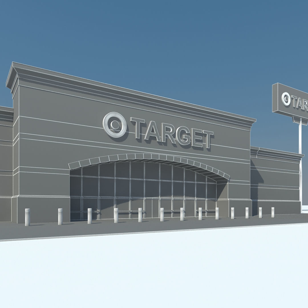 Target Retail Store 3D model_8