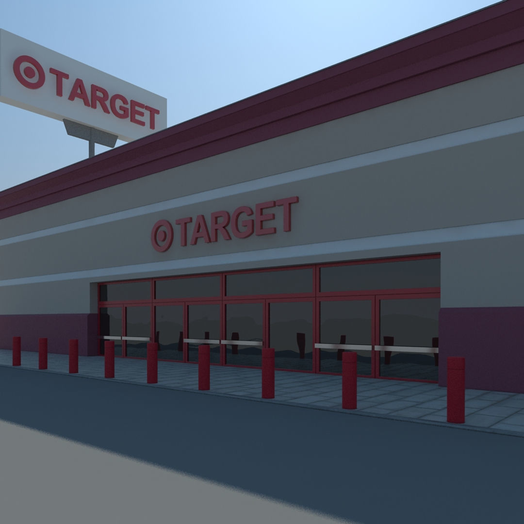 Target Retail Store 3D model_13