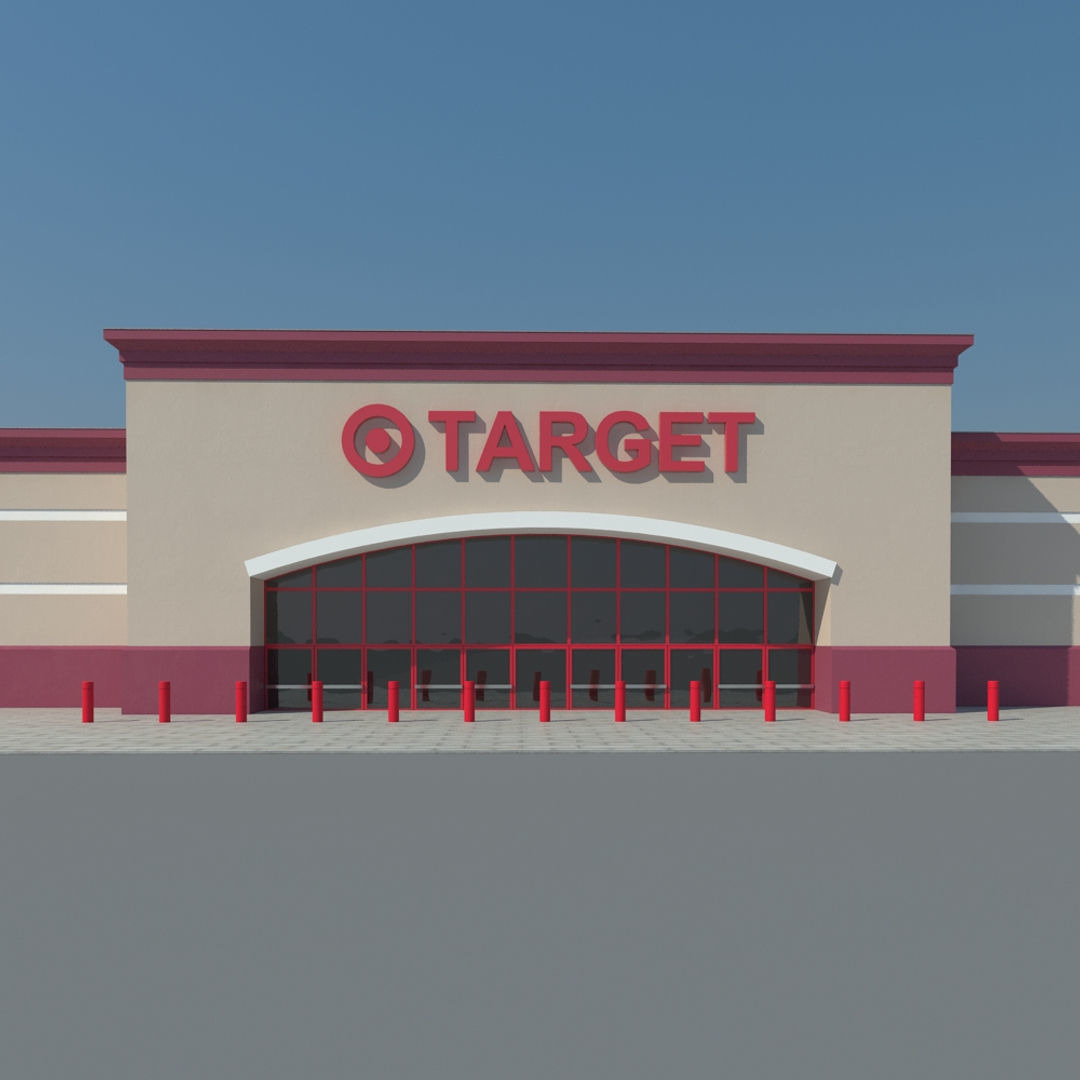 Target Retail Store 3D model_3