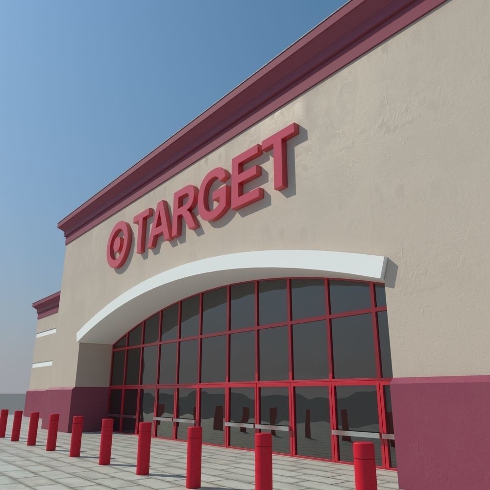 Target Retail Store 3D model_4