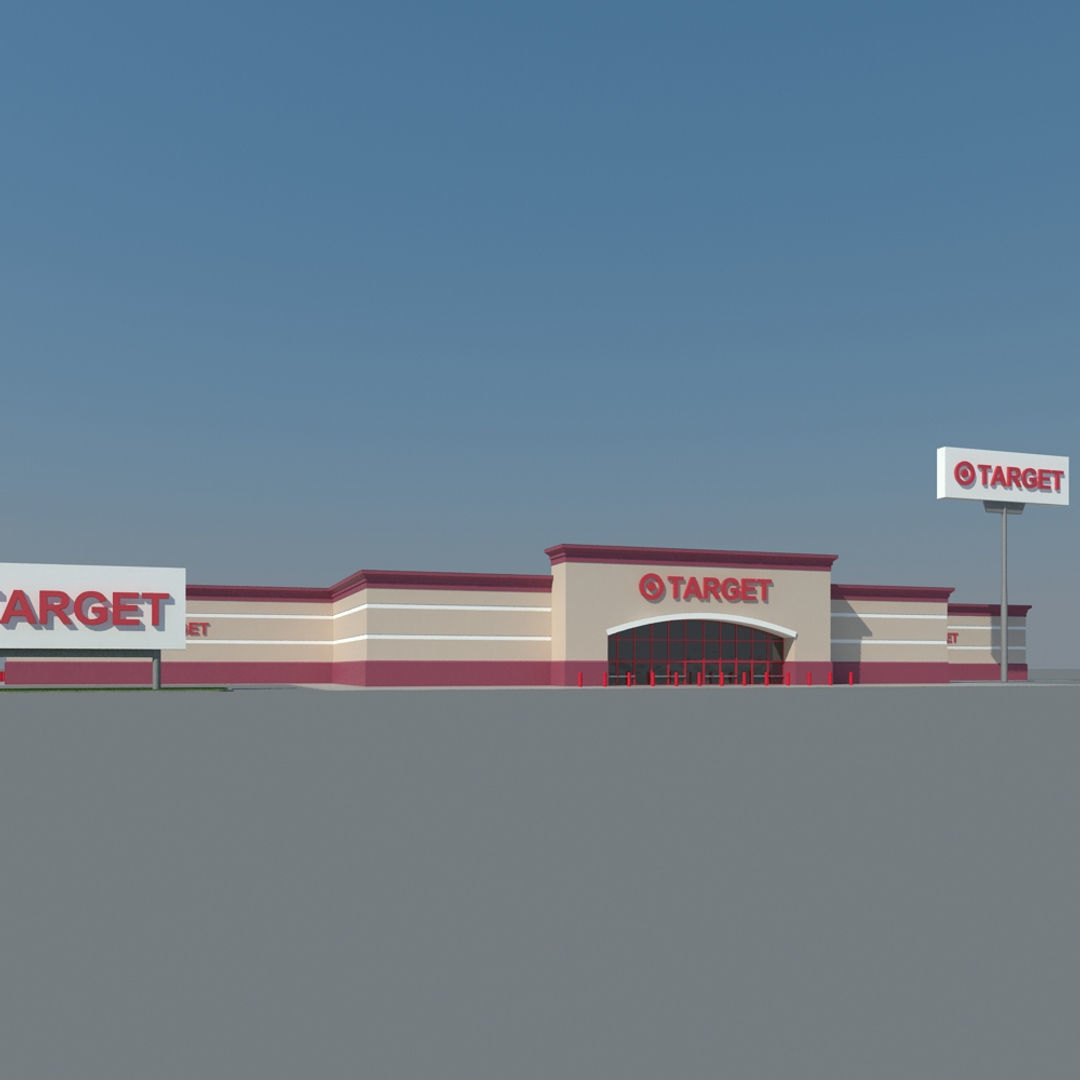 Target Retail Store 3D model_10
