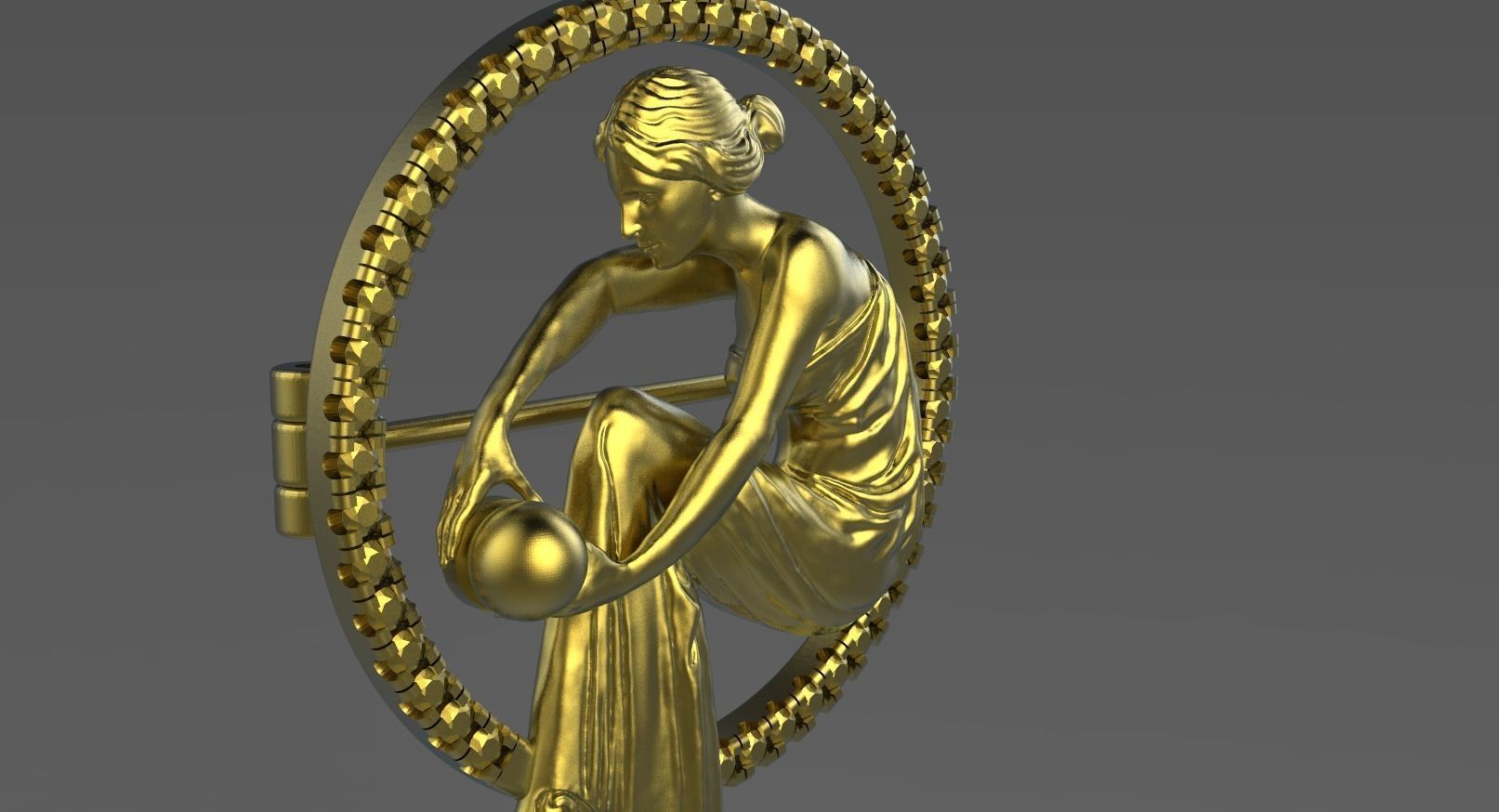 Brooches  Rene Lalique  3D print model_6