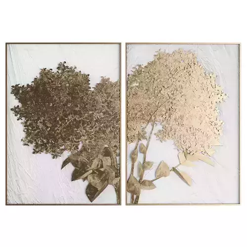 Pictures882 lilac wall art Low-poly 3D model