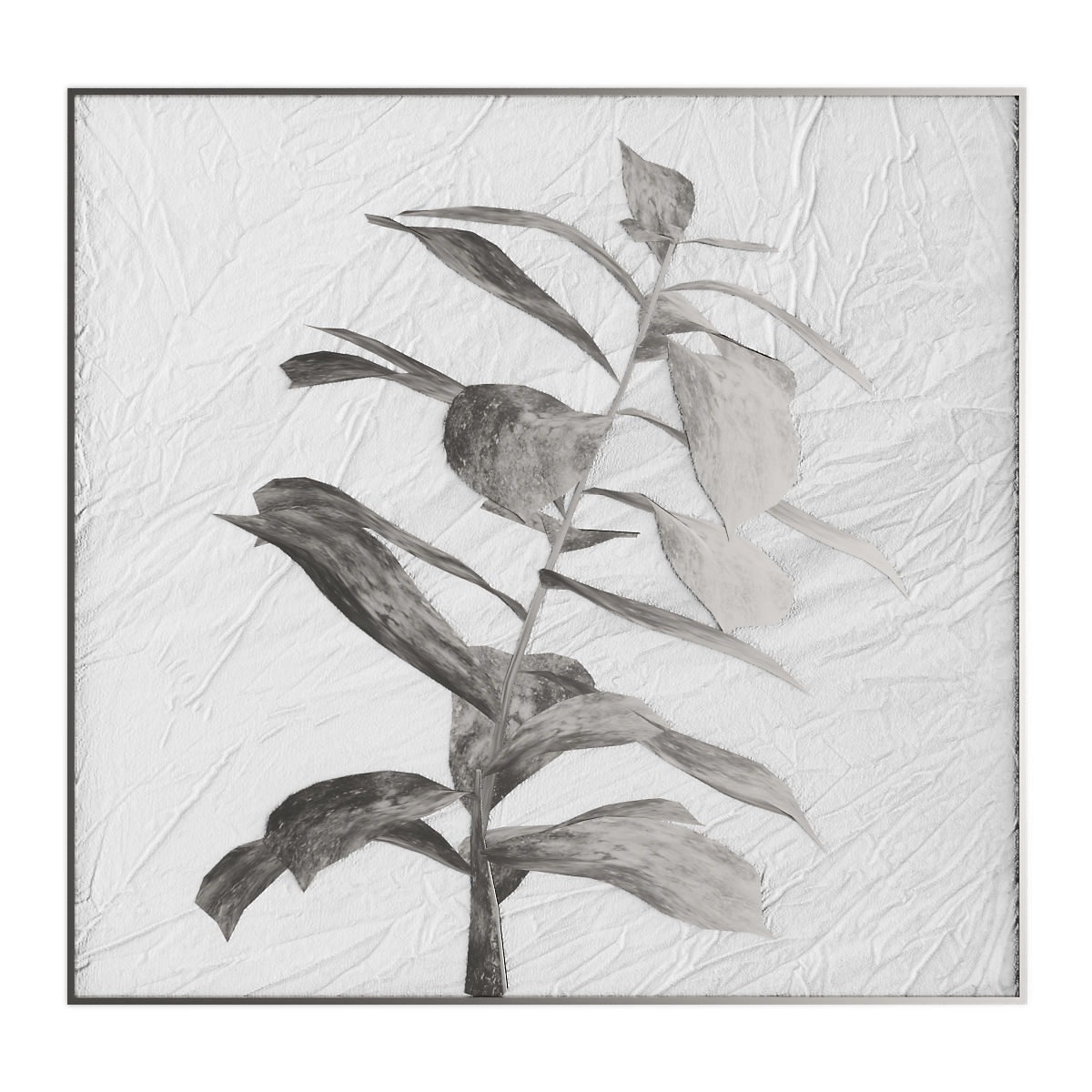 Pictures883 gold starburst wall art Low-poly 3D model_1