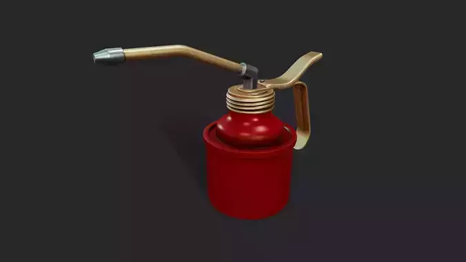 Metal Oil Can  - Tutorial Included