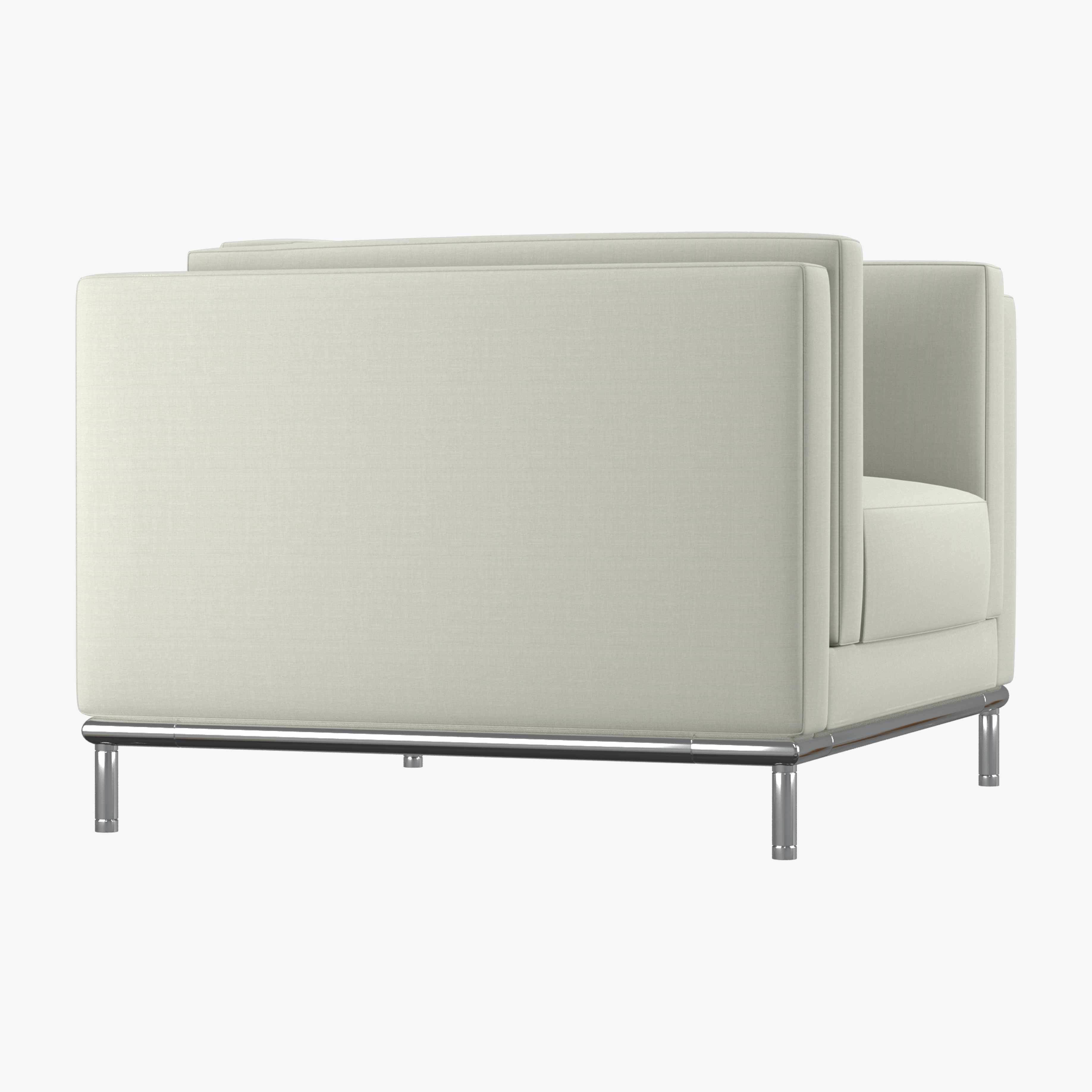 Nico armchair 3D model_4