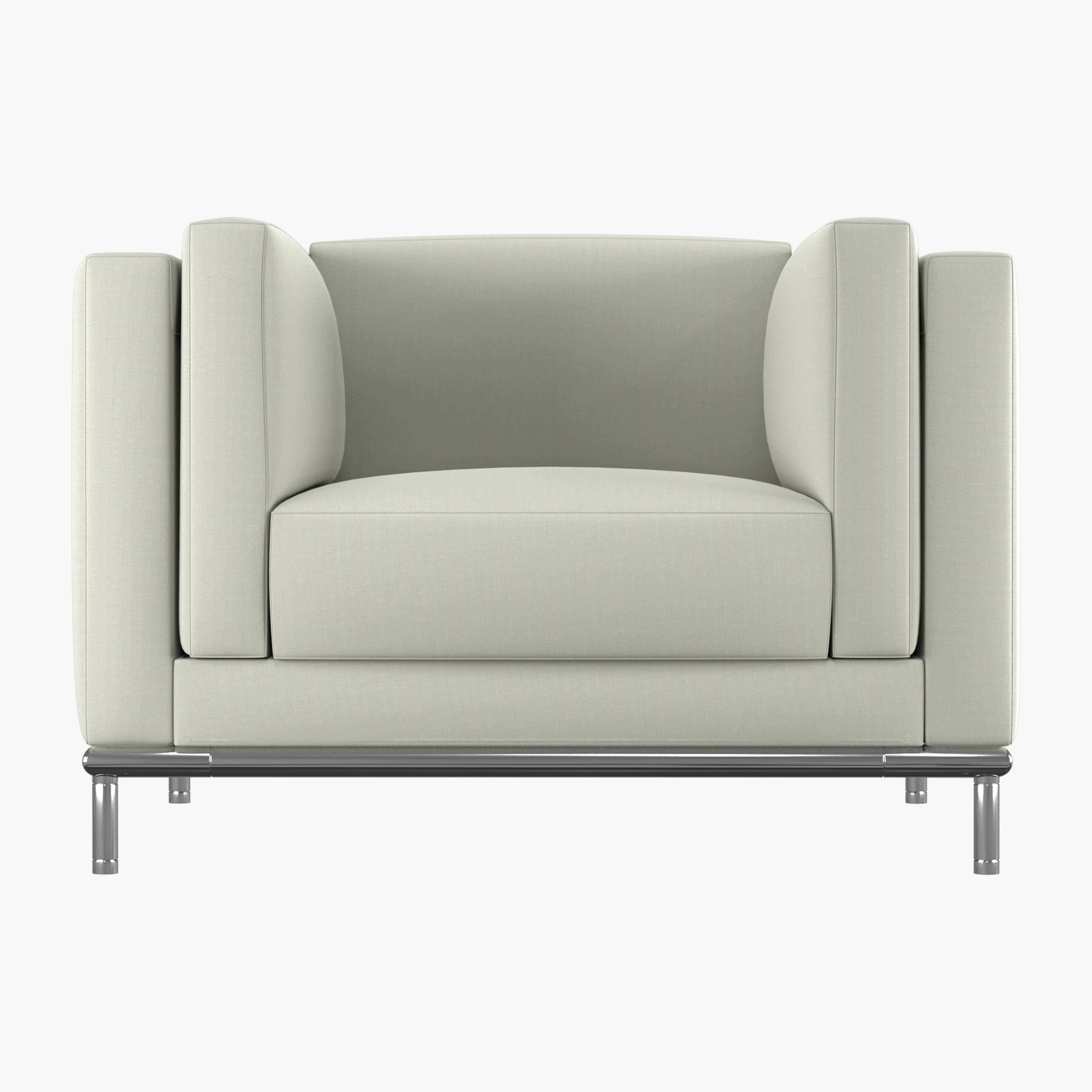 Nico armchair 3D model_3