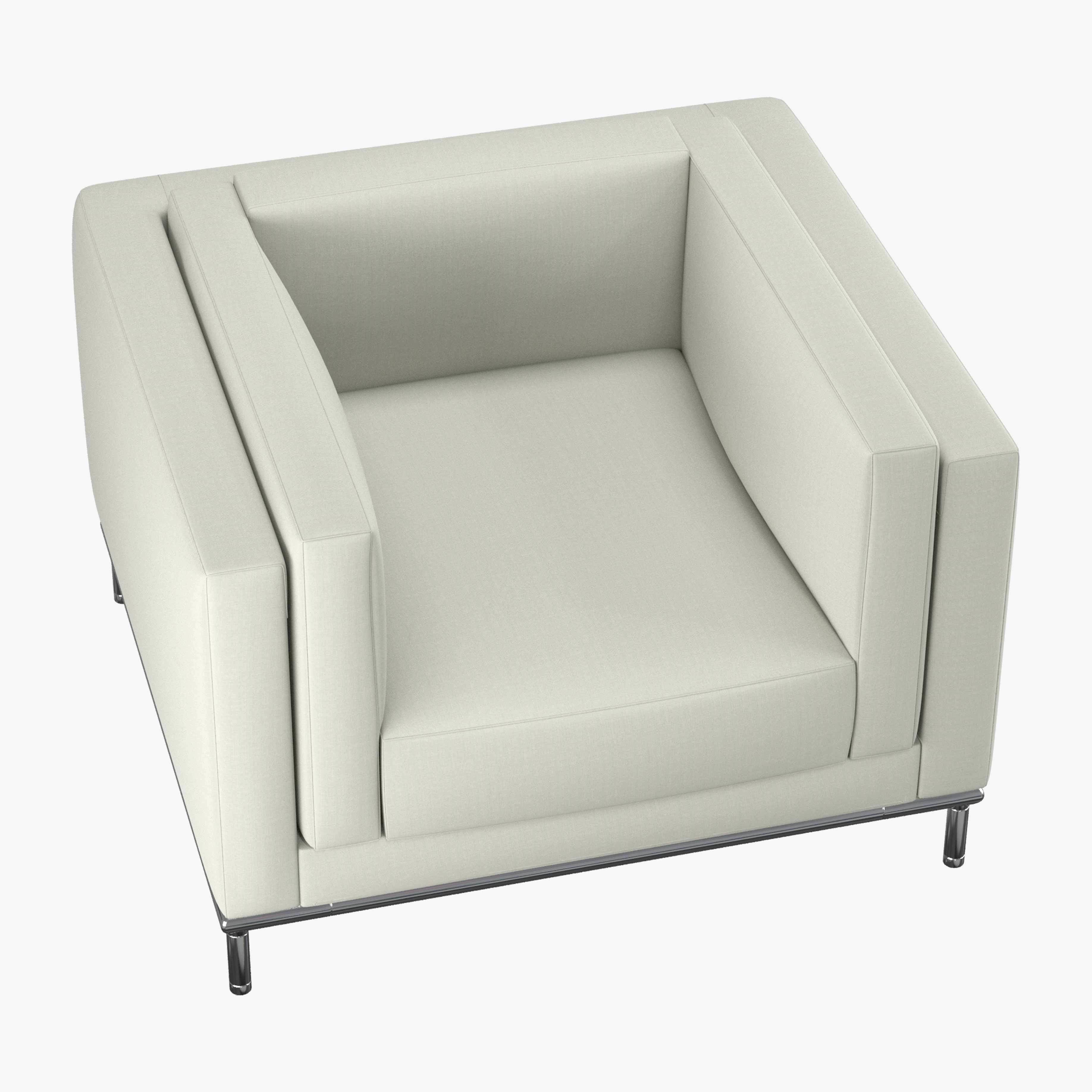 Nico armchair 3D model_7