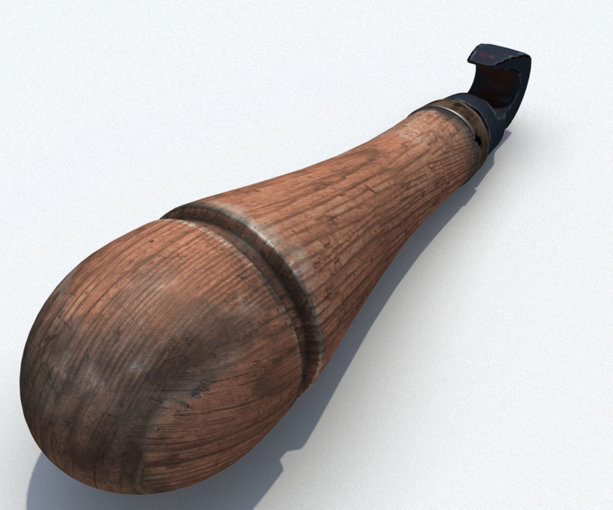 Pry Bar 3D model_5