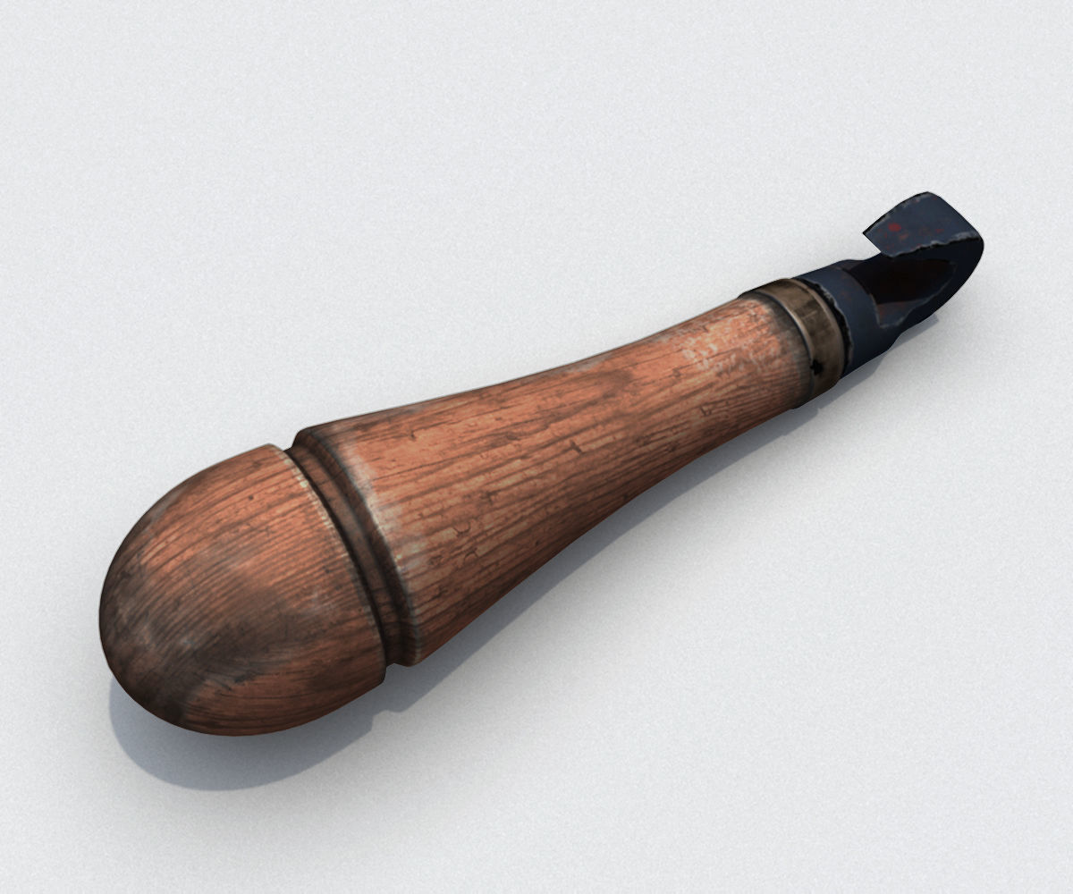 Pry Bar 3D model_2