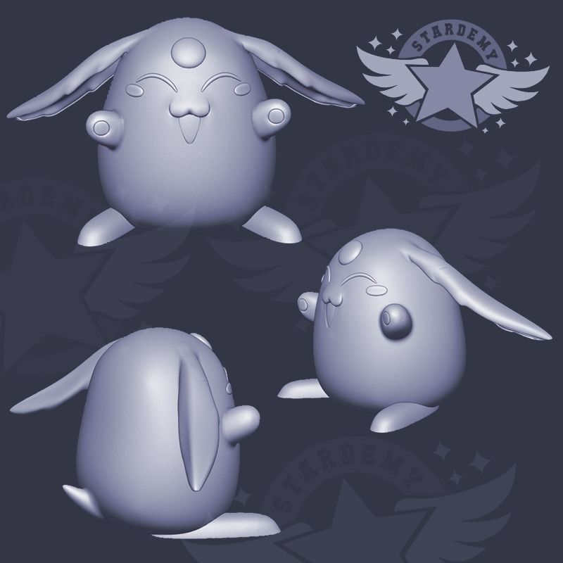 Mokona Magic Knight Rayearth Tsubasa Chronicles Clamp  3D print model_1