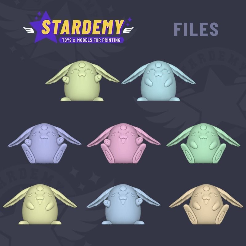 Mokona Magic Knight Rayearth Tsubasa Chronicles Clamp  3D print model_2