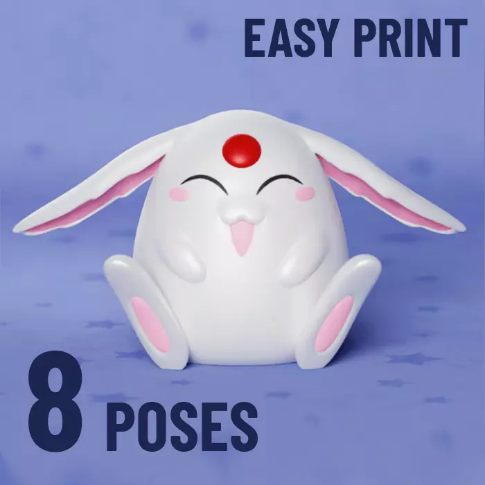 Mokona Magic Knight Rayearth Tsubasa Chronicles Clamp  3D print model_0