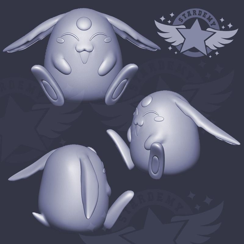 Mokona Magic Knight Rayearth Tsubasa Chronicles Clamp  3D print model_3