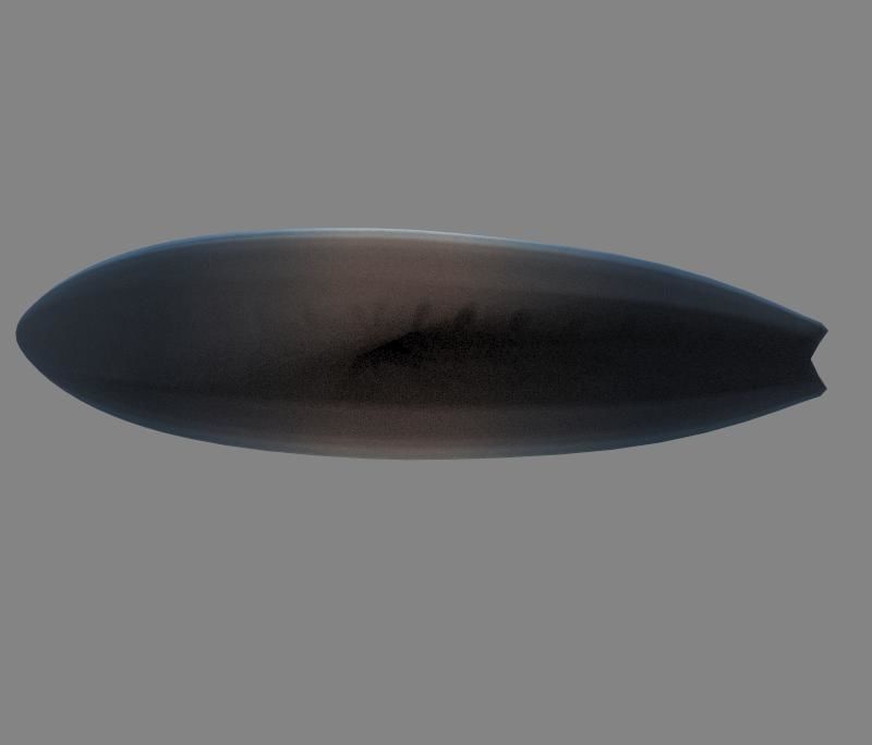 The Surfboard lord of rings on Low-poly 3D model_3