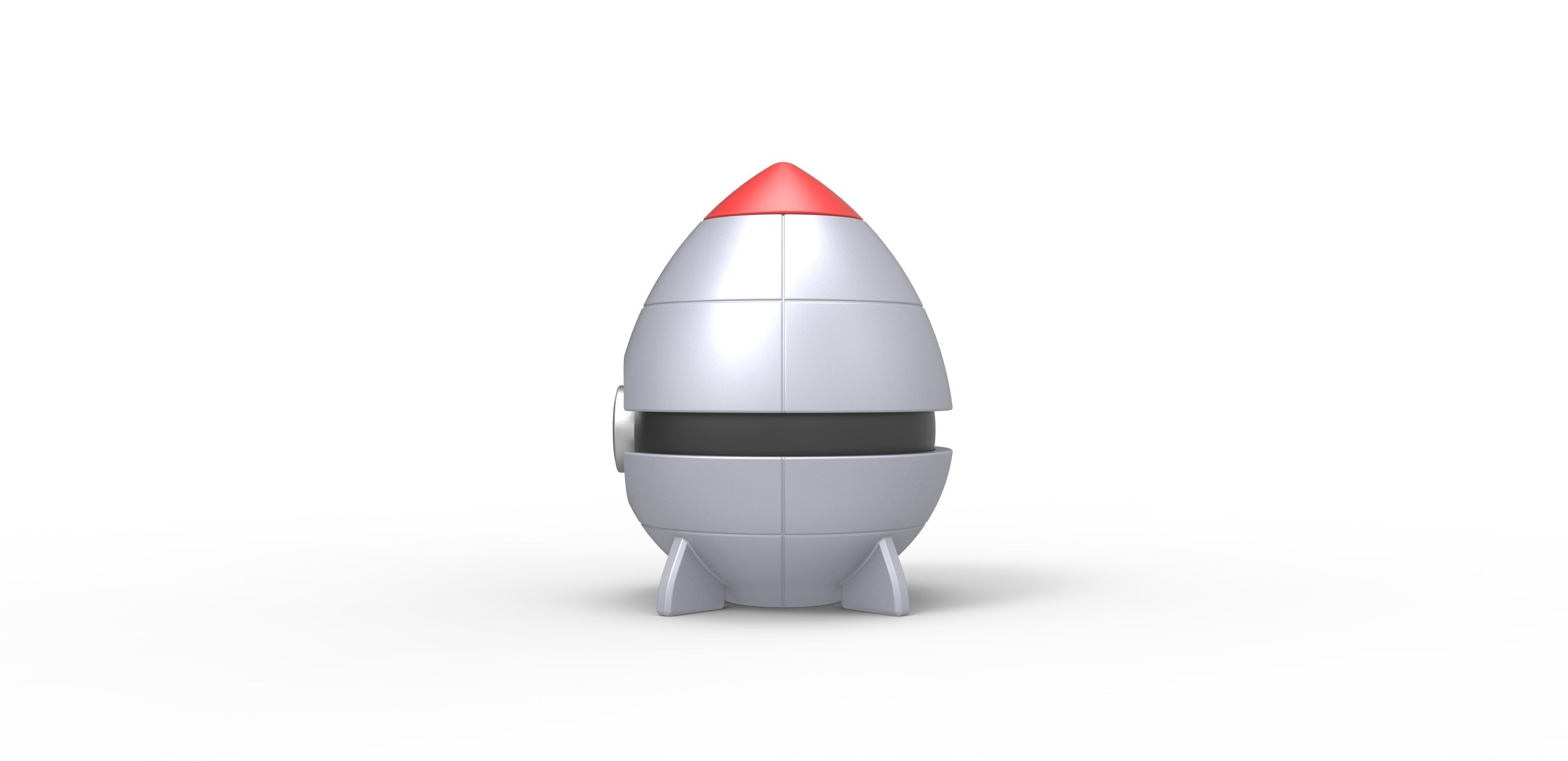  Rocket orb 3D print model_6