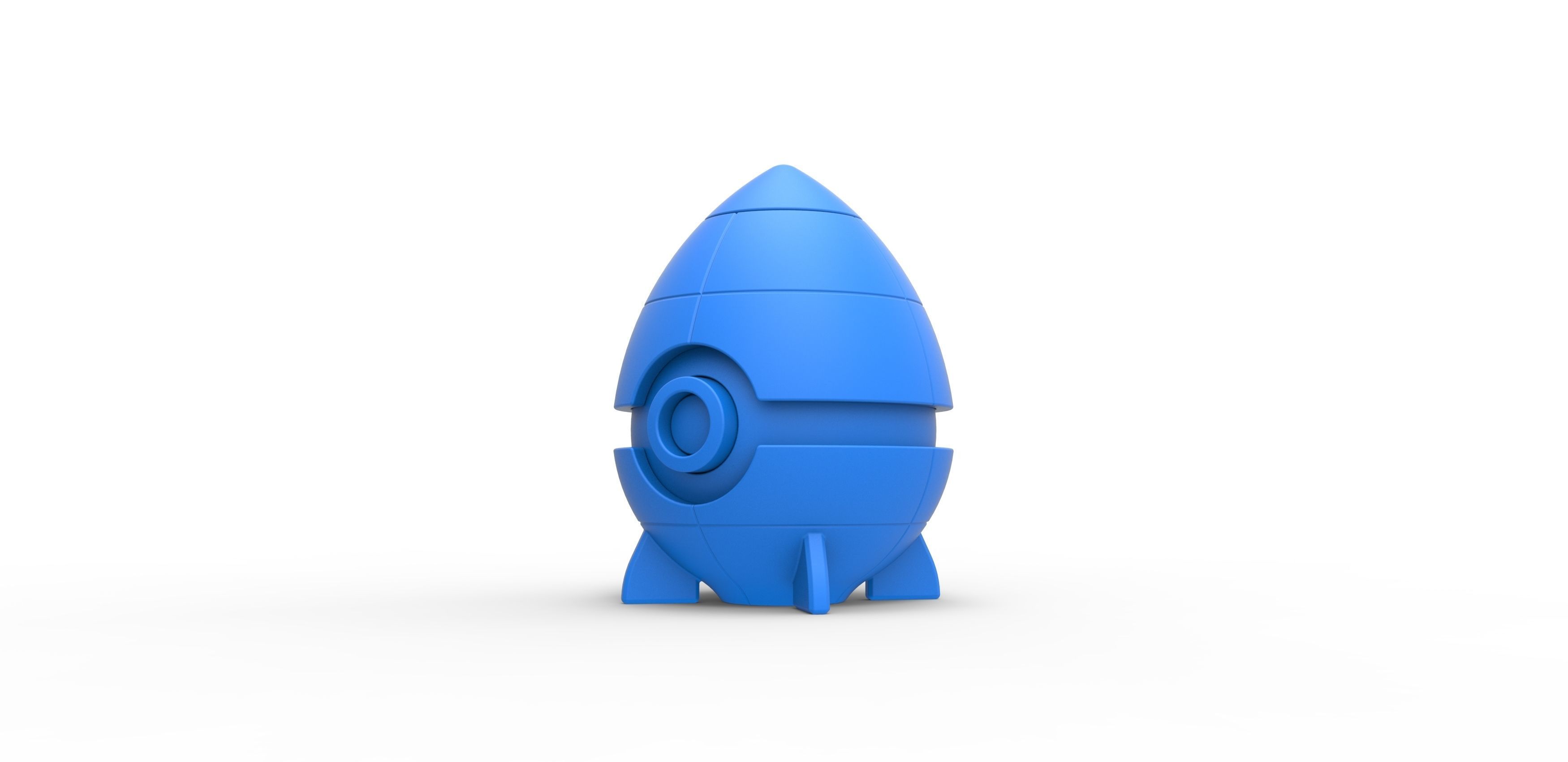  Rocket orb 3D print model_9