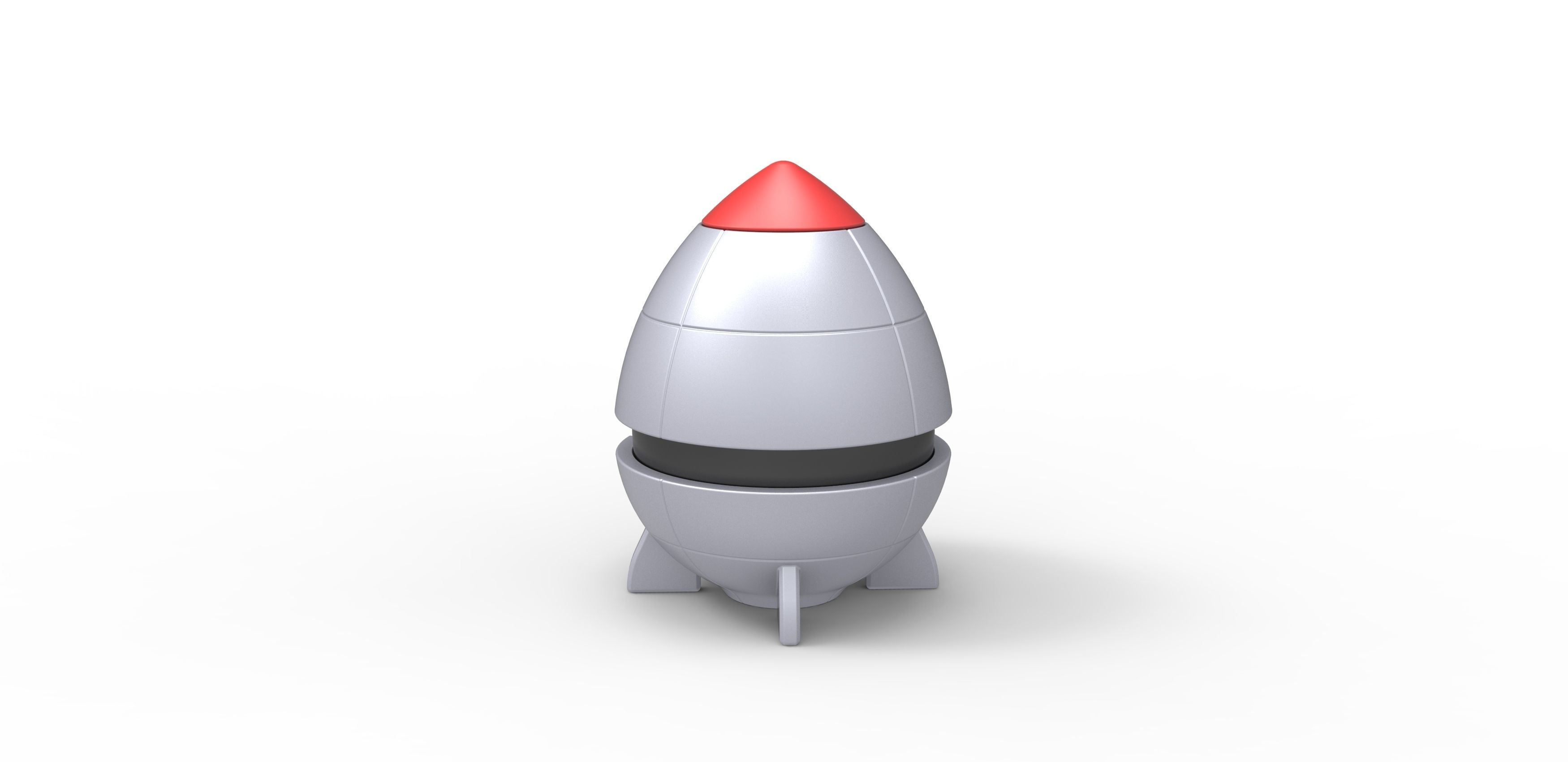  Rocket orb 3D print model_7