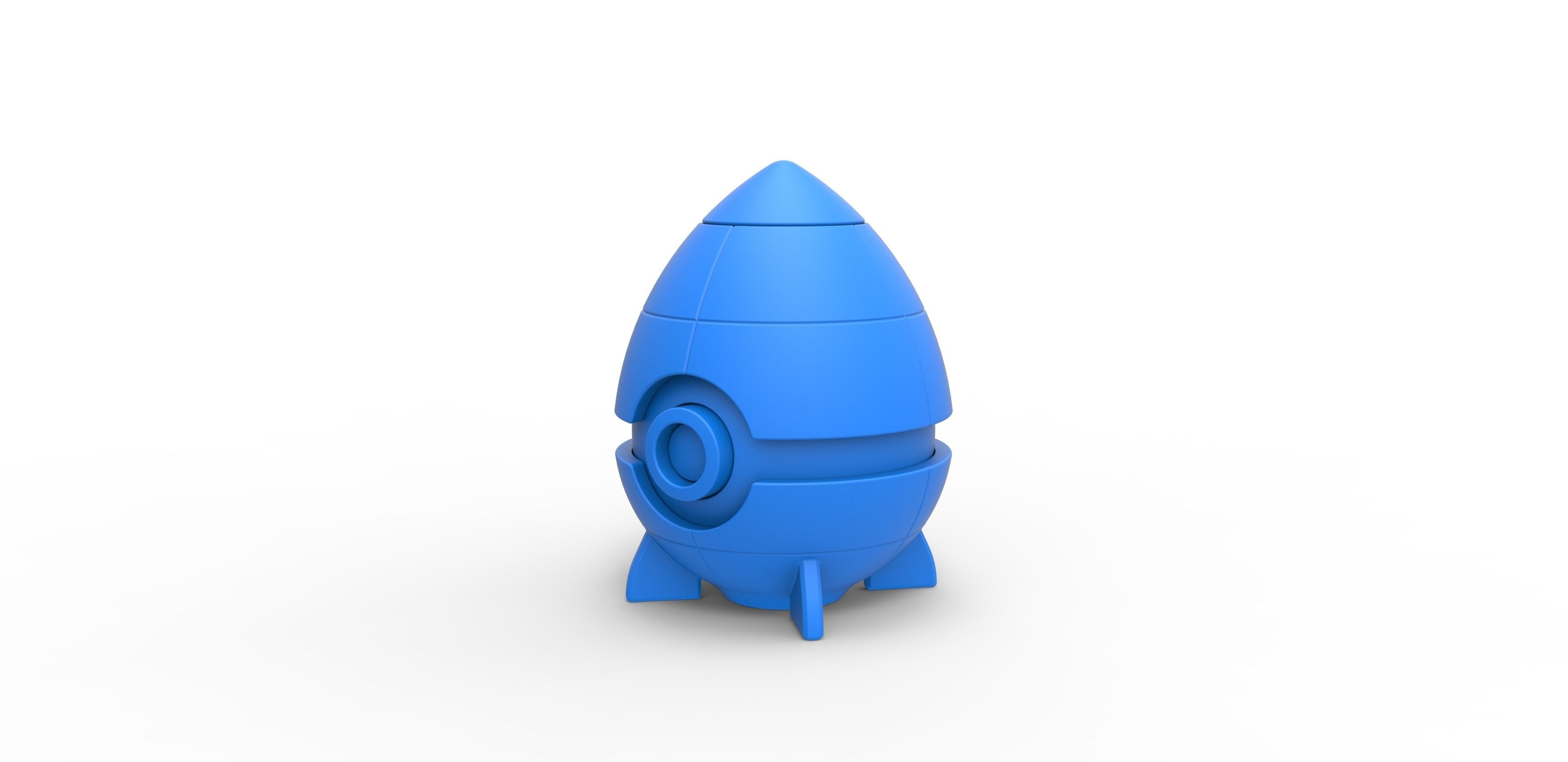  Rocket orb 3D print model_8