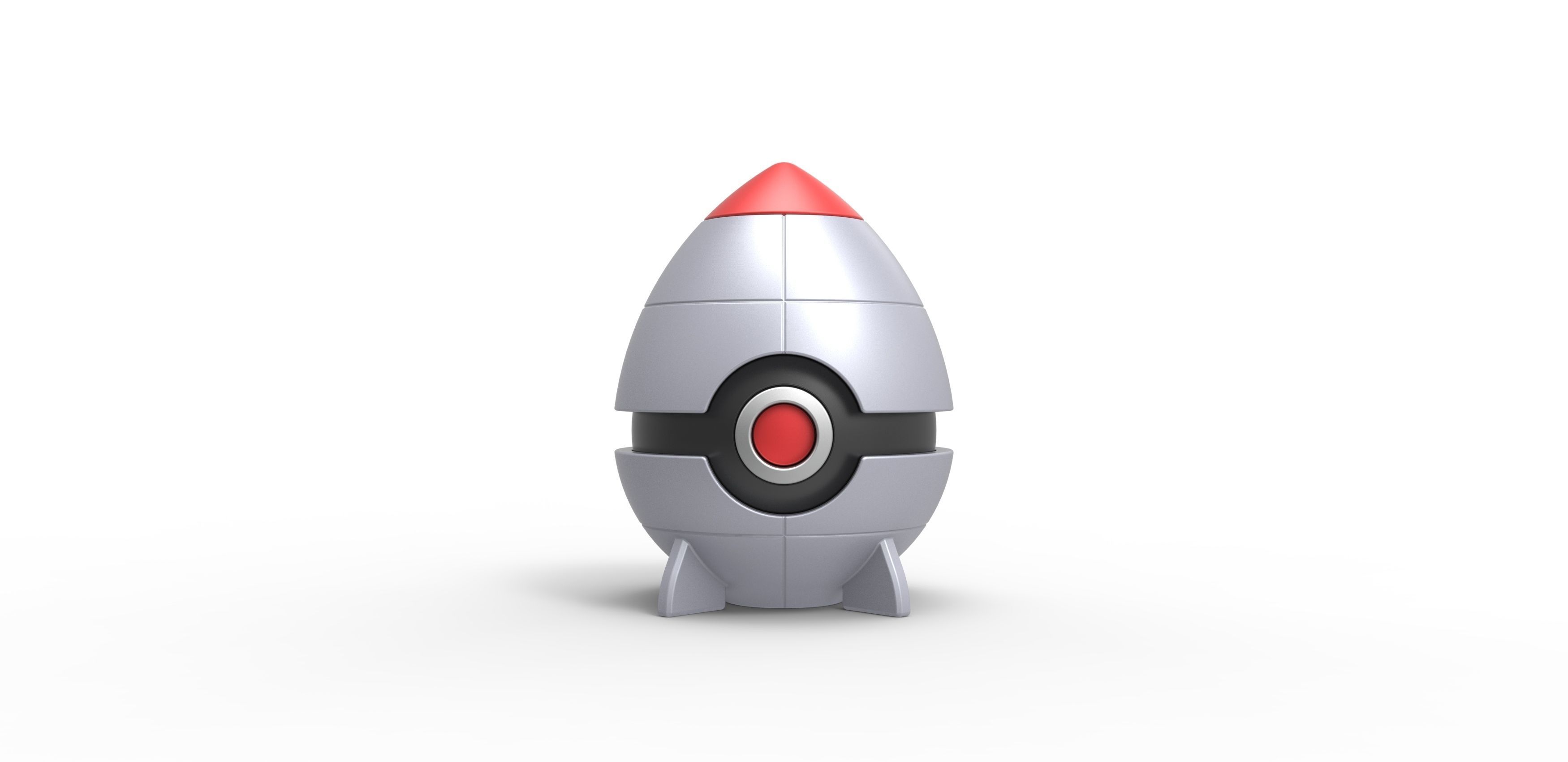  Rocket orb 3D print model_2