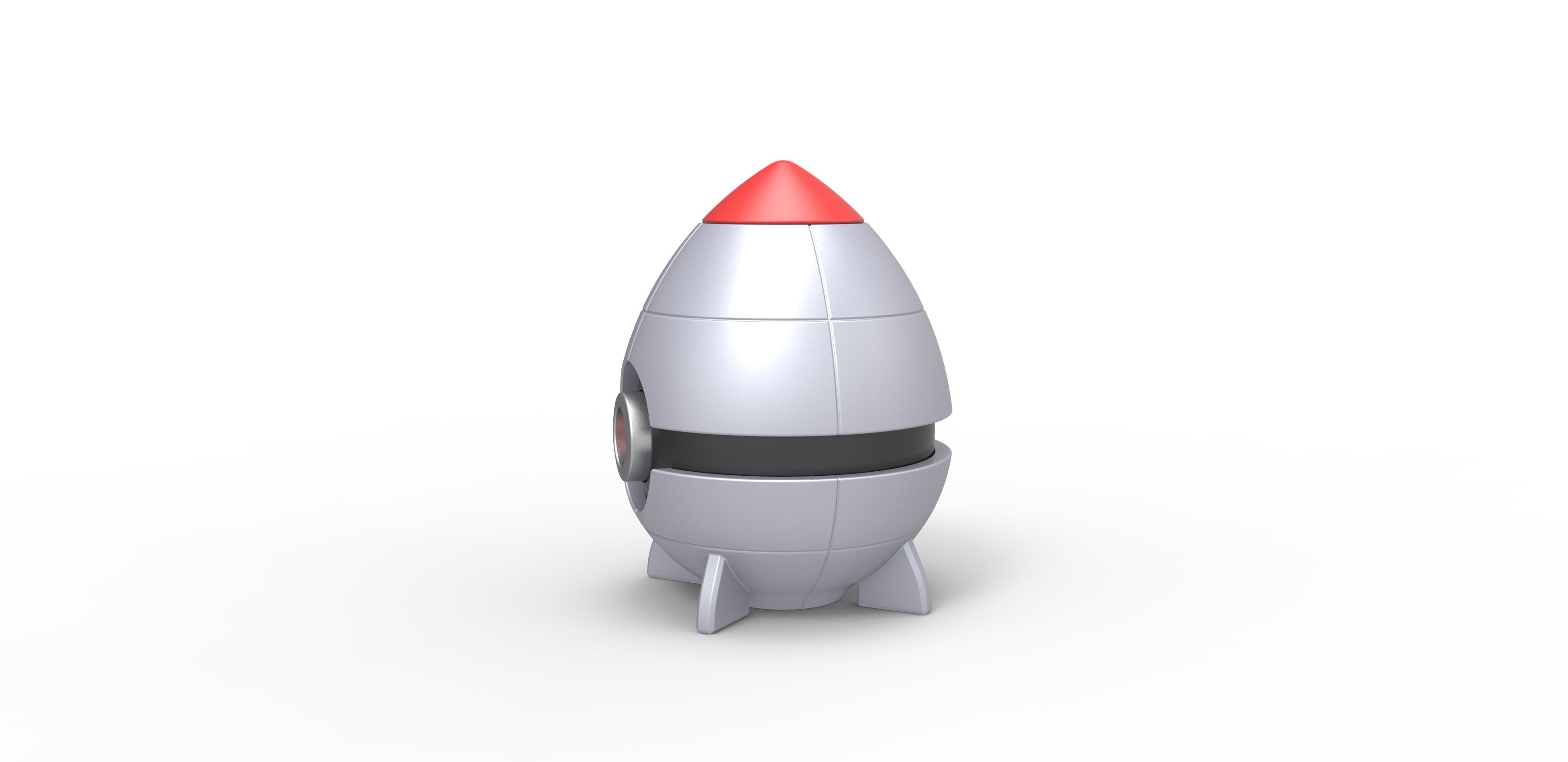  Rocket orb 3D print model_5