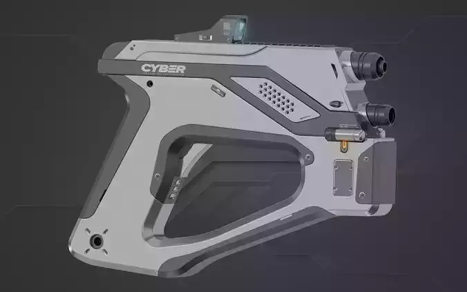 Sci-Fi gun model 