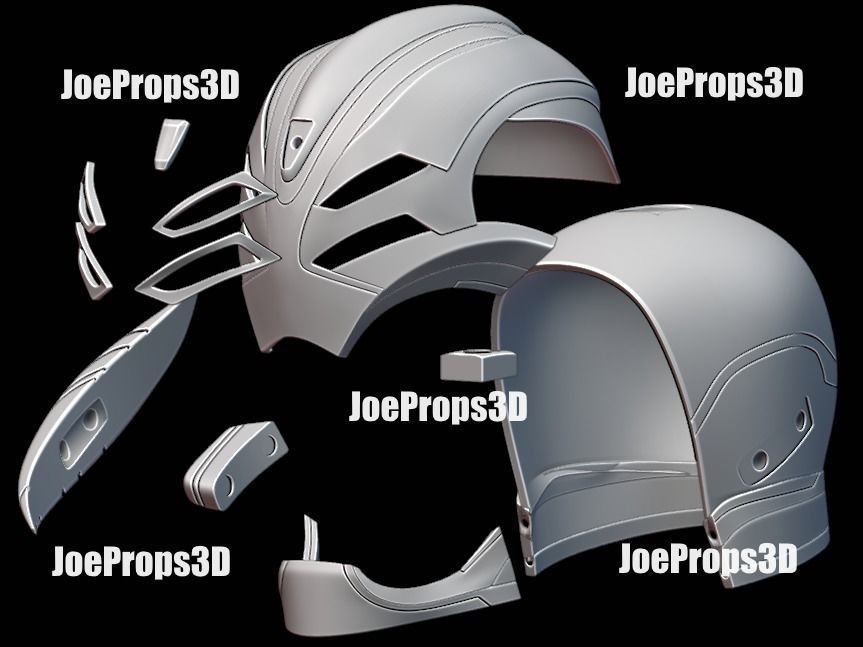 FREE Highly Accurate Infinite Ultron Helmet From Marvel What If Free 3D print model_8
