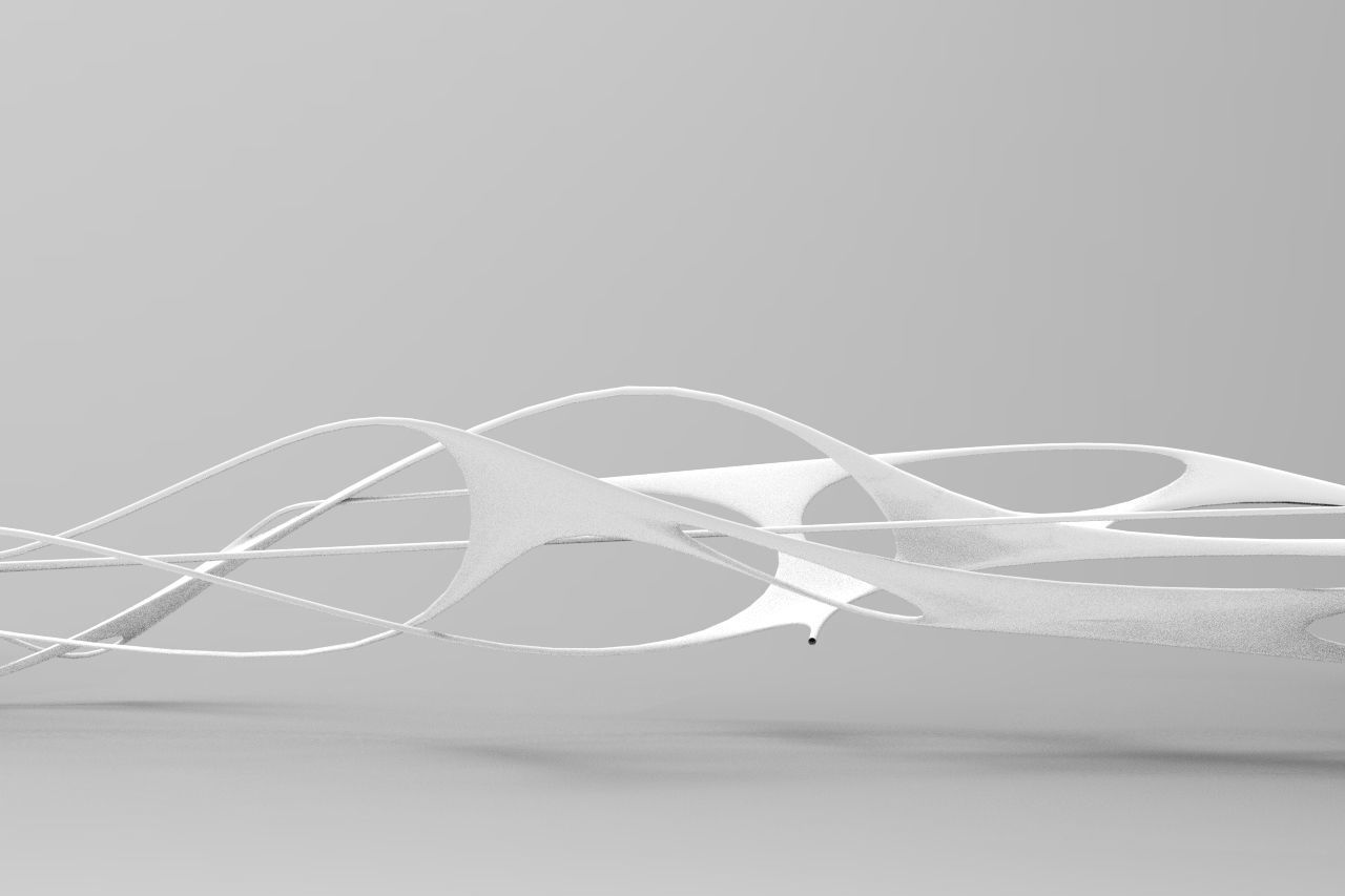 Orginic Bridge Low-poly 3D model_3