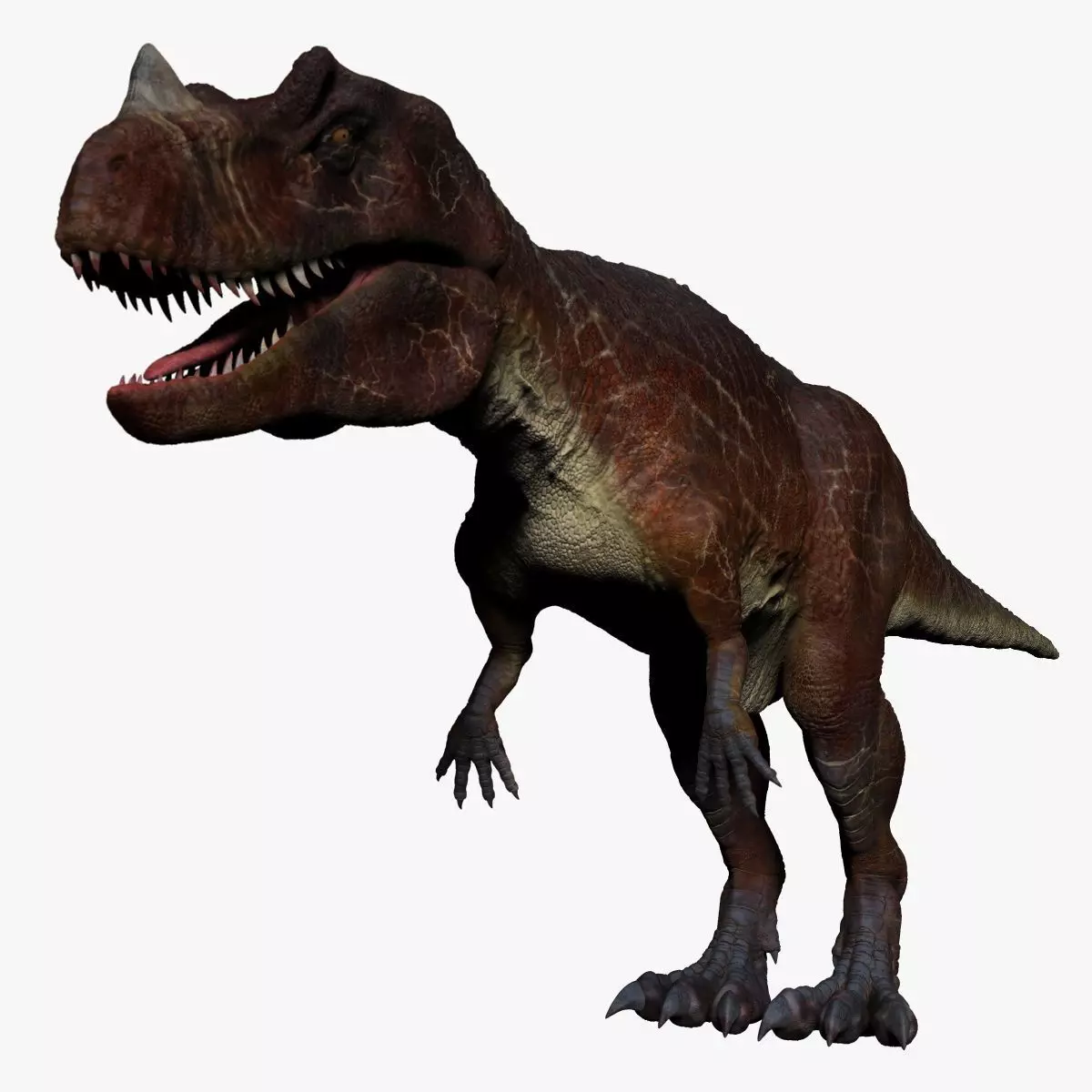 Dinosaur Caretosaurus Sculpt Project 3D model_0