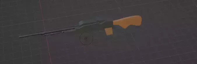 Kalashnikov machine gun