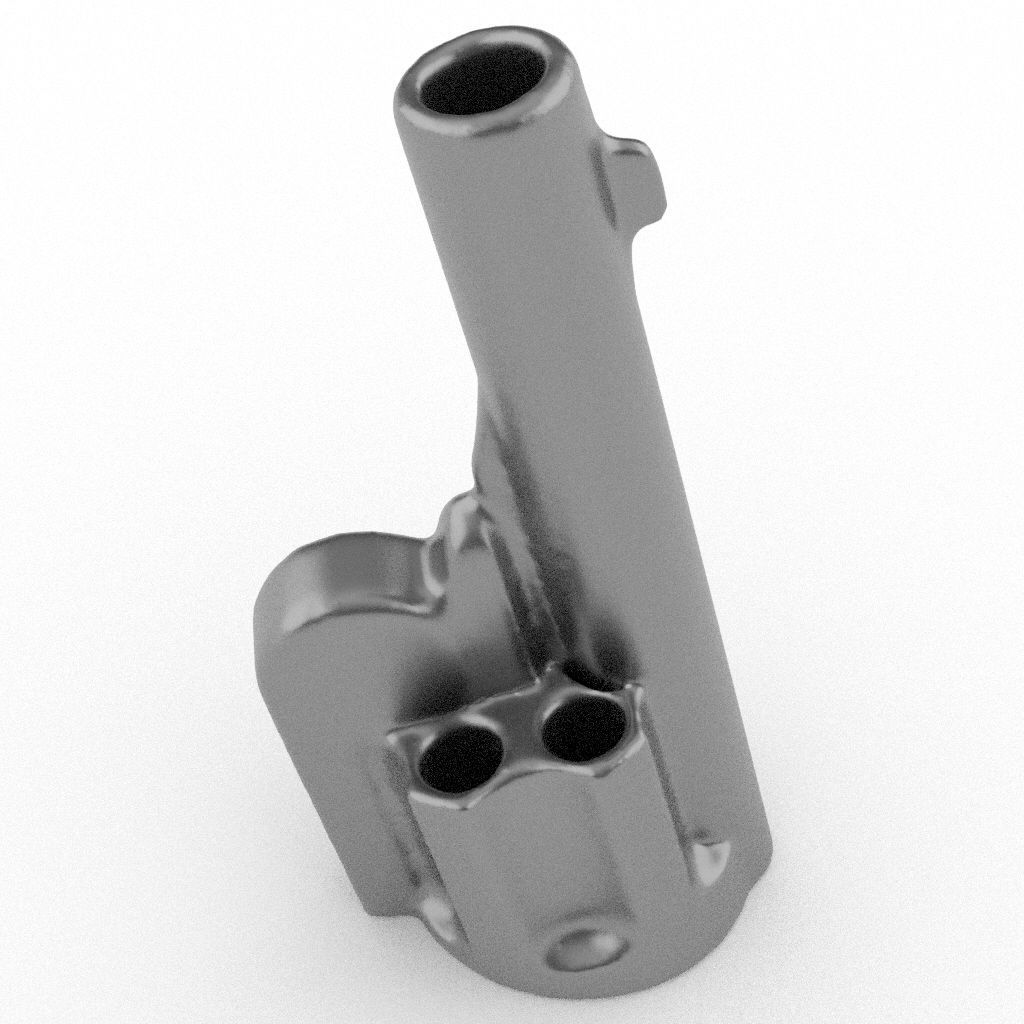 executive Texas desktop pencil stand 3D print model_9