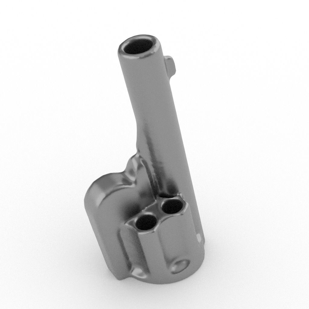 executive Texas desktop pencil stand 3D print model_10