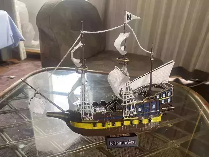 PIRATE SHIP for printing 3D print model