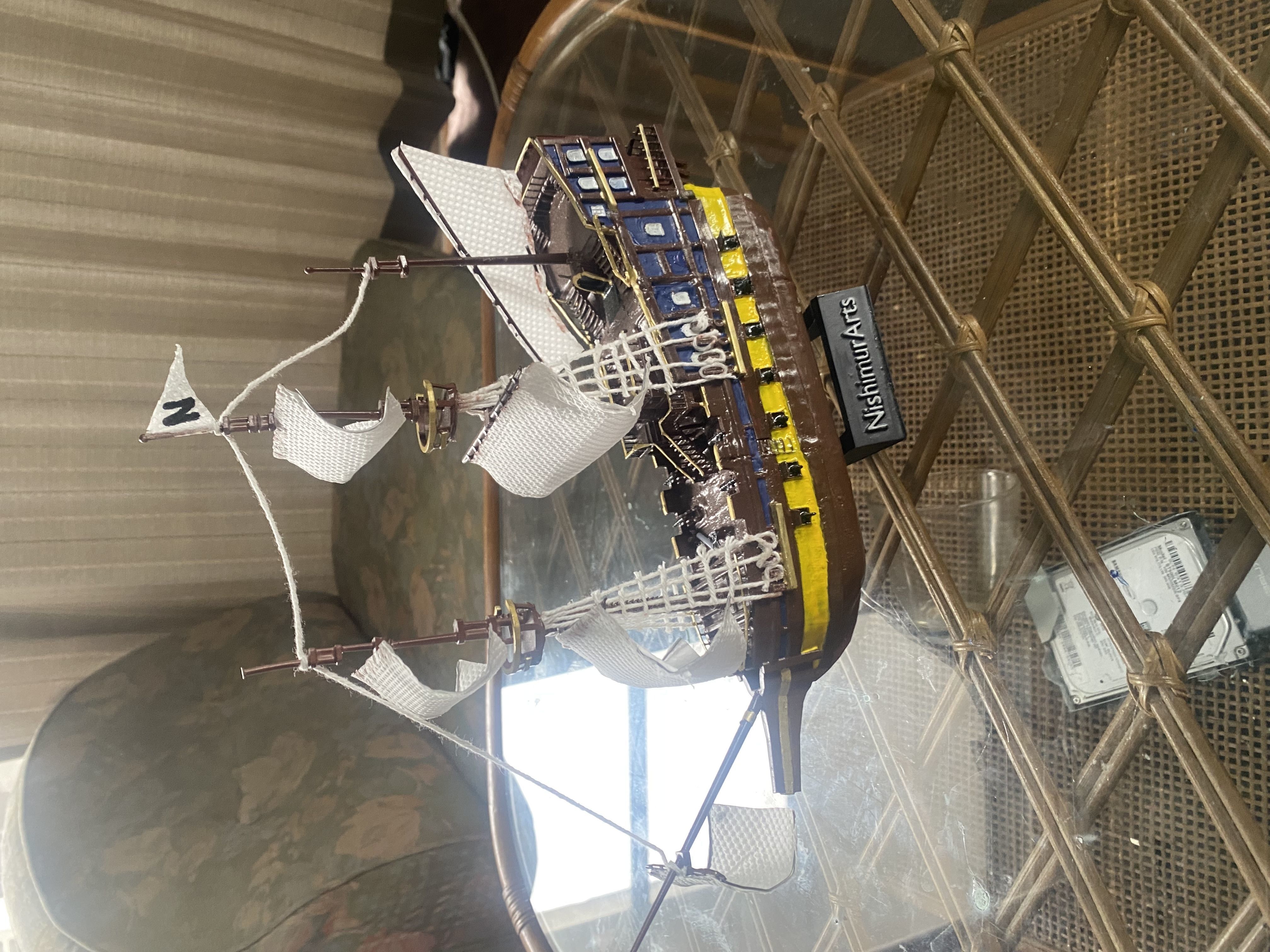 PIRATE SHIP for printing 3D print model_3