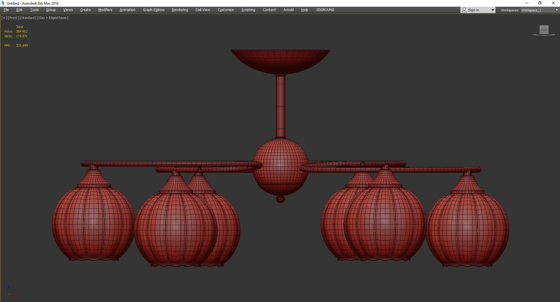 Sirius 3064 Low-poly 3D model_2