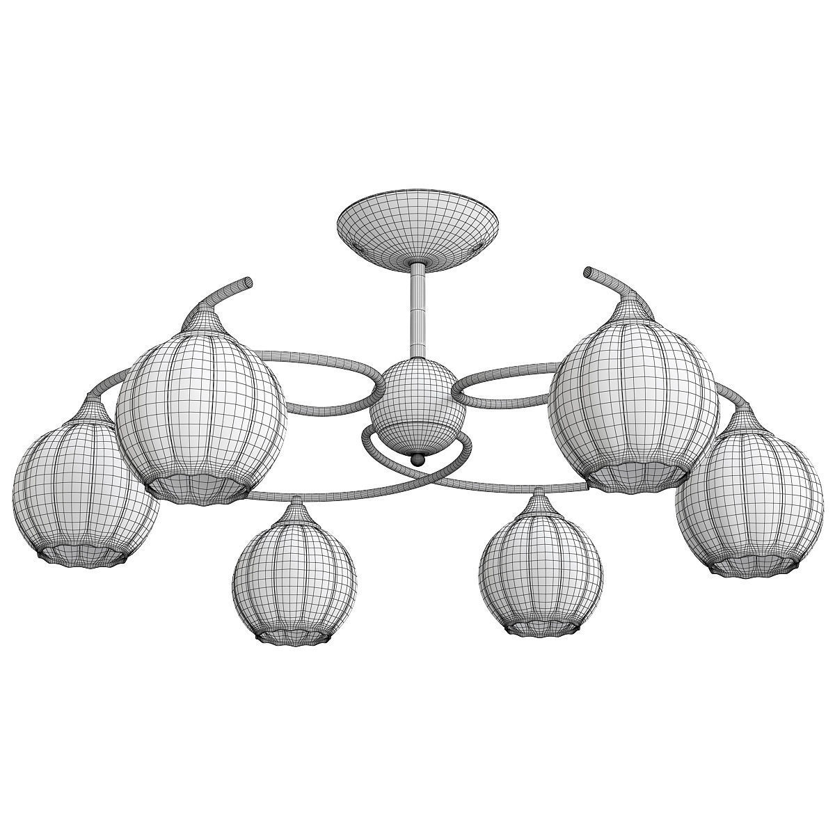 Sirius 3064 Low-poly 3D model_1