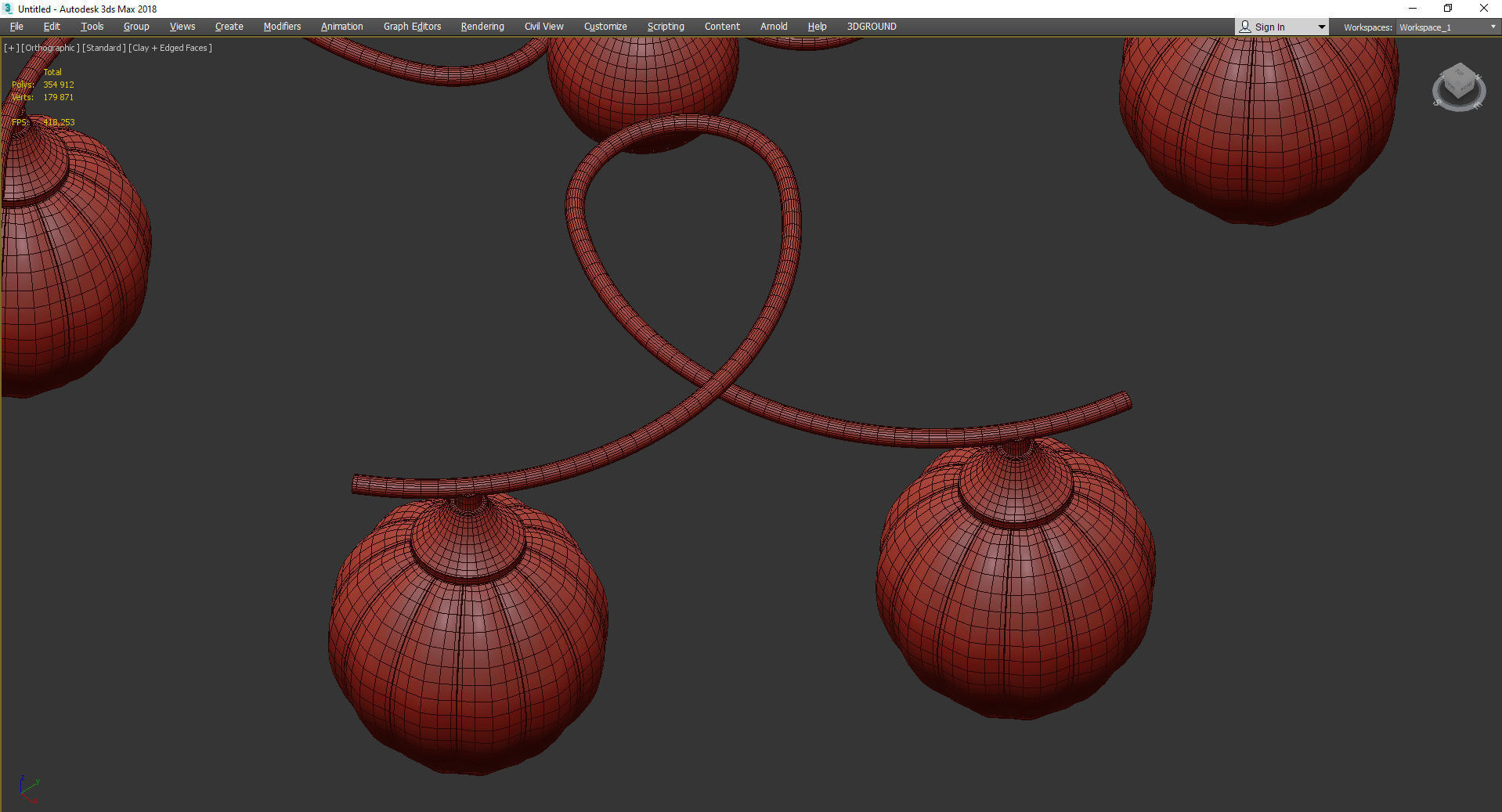 Sirius 3064 Low-poly 3D model_4