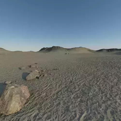 Desert Terrain Landscape