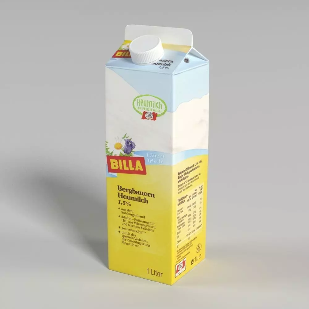 Milk Carton 3D model