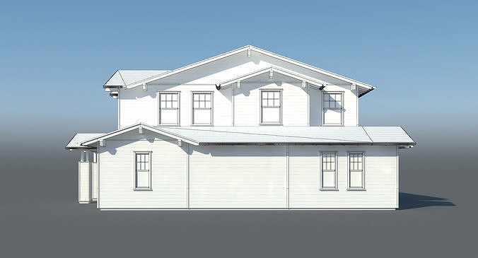 American House Collection 3D model 6
