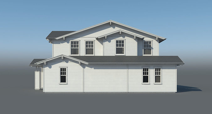 American House Collection 3D model 5