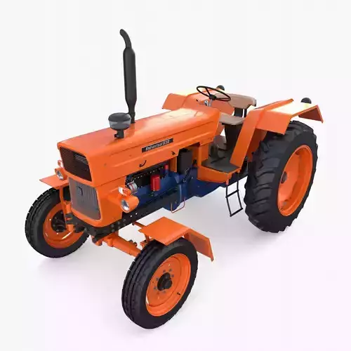U650 Tractor v4 3D model