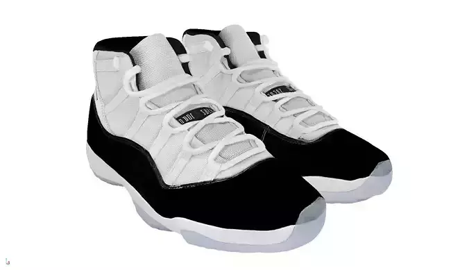 Nike air jordan 11 Concord 3D model