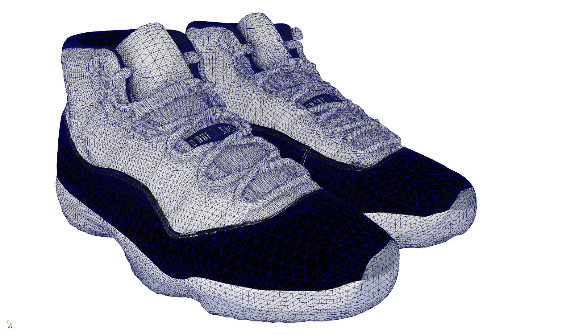 Nike air jordan 11 Concord 3D model | CGTrader