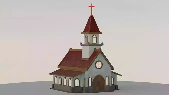 Church Lowpoly