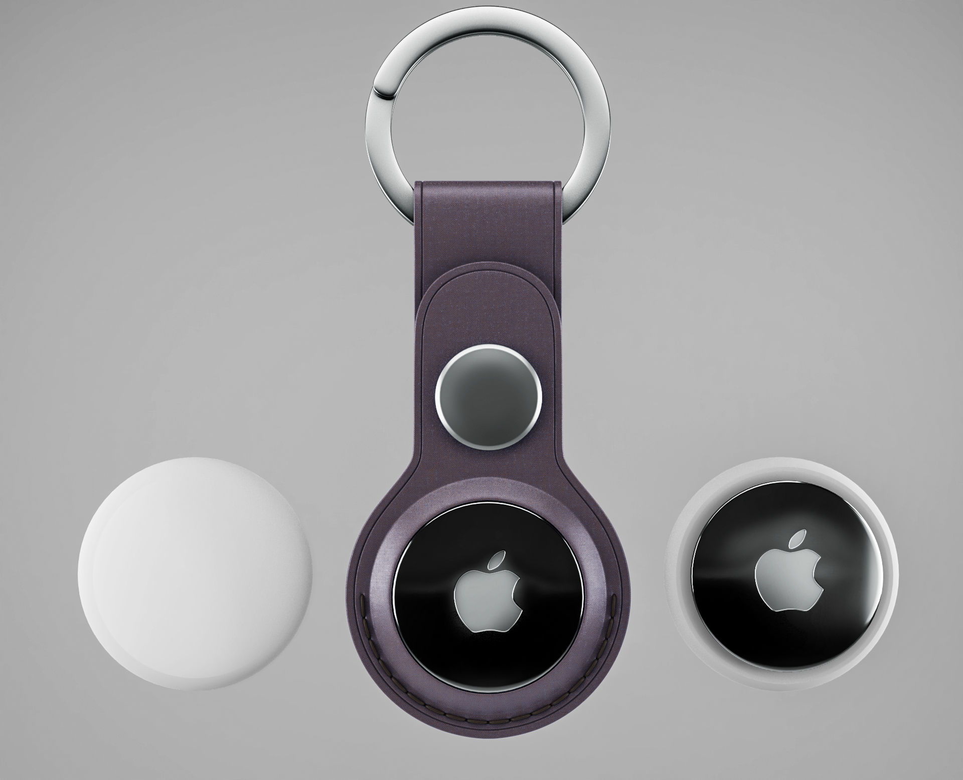 Apple Airtag 3D model_2